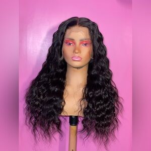 24” Crimped 13x6 Full Lace Wig – 200% Density | Invisible Lace